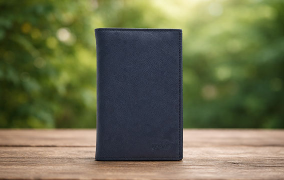 Autopapieren mapje compact A5 leer
