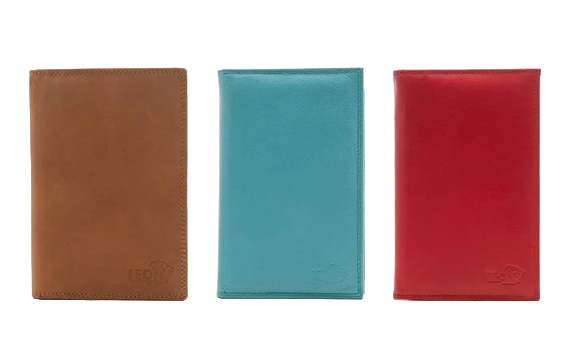 Multi kleuren autopapieren mapje leer