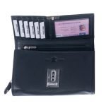 horeca portemonnee kelnerbeurs zwart leer