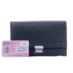 horeca portemonnee kelnerbeurs zwart leer