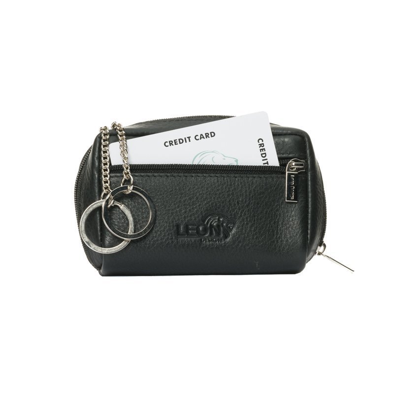 sleuteletui sleutelhouder sleutelhanger sleuteletui heren sleuteletui dames zwart leer sleutelmapje sleuteletui met rits sleuteletui leer cadeau cadeau voor vrouw cadeau voor man gadgets mannen cadeau voor man verjaardag