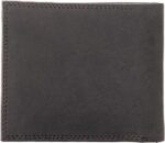 LeonDesign hunter donkerbruine leren portemonnee met pasjeshouder