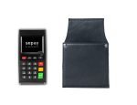 holster voor mobiele pin automaat van ccv en andere pin automaten leer