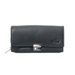 horeca portemonnee rits leer zwart