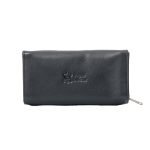 horeca portemonnee rits leer zwart