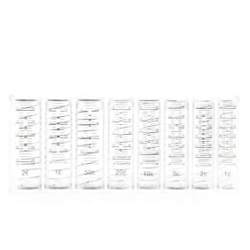 Horeca munthouder eurokit 8 tubes LeonDesign- transparant -1