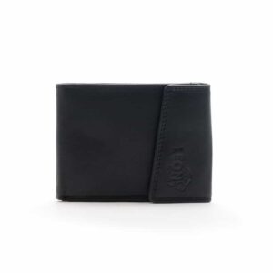 Clip lather men's wallet