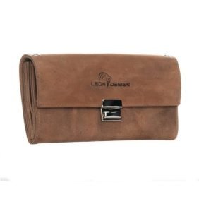 leondesign 26 o1450 11 hunter bruin leer horeca portemonnee leer bruin horeca portefeuille kelnerbeurs kelner portemonnee taxi portemonnee koopmansbeurs markt portemonnee