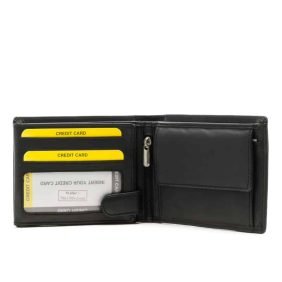 LeonDesign NK-7861 989 portemonnee zwart leer-NK-7861 989 zwart-5