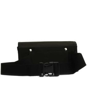 LeonDesign horeca portemonnee sterk nylon-LeonDesign - 2045 NYLON MET VERSTELBARE HEUPBAND - 20 x 4.5 CM. ZWART INCL. 5 GAATS MUNTHOUDER-2