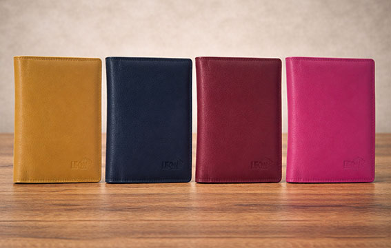 paspoort hoesje compact leer