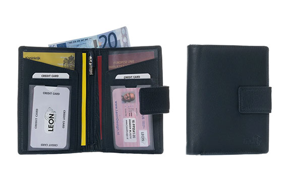 Paspoorthoesje voor paspoort en pasjes