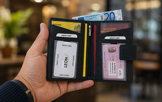 Paspoort hoesje – Buitensluiting – Leer