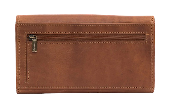 Achterkant van portemonnee