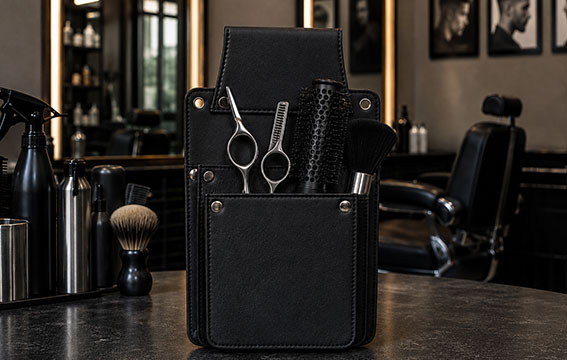 holster voor horeca portemonnee digitaal order apparaat leer