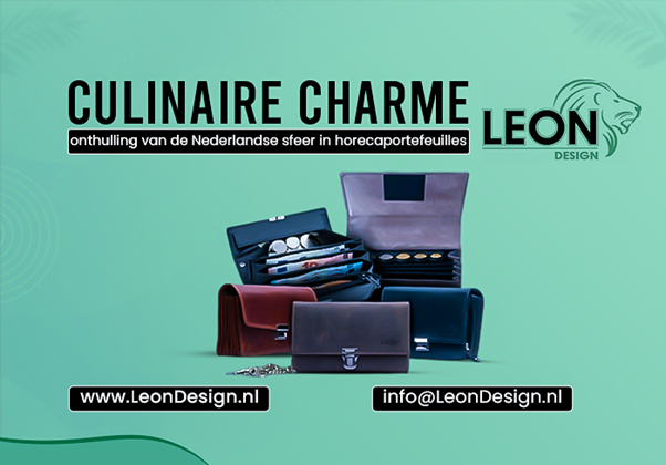 De culinaire charme - Horeca Lederwaren