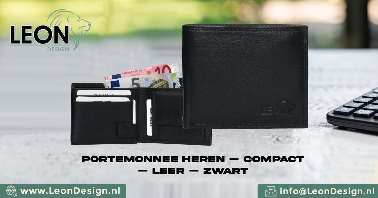 Leren Portemonnee Voor Heren