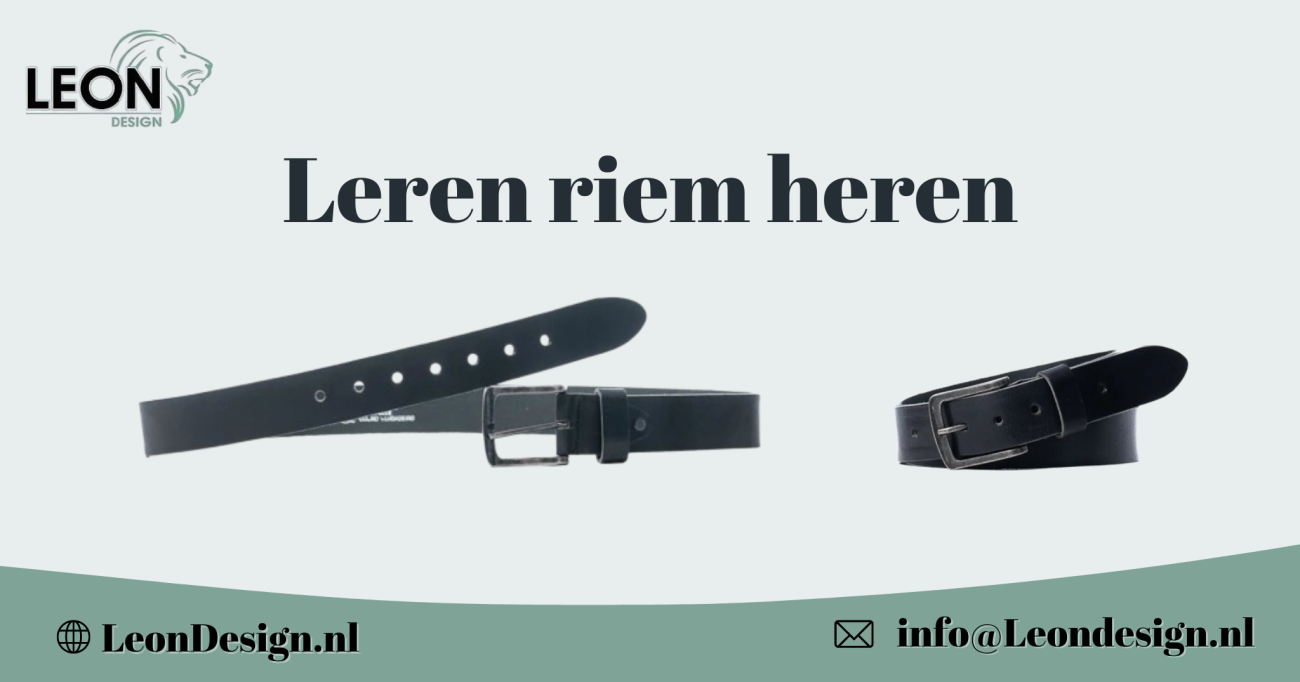 leren riem heren
