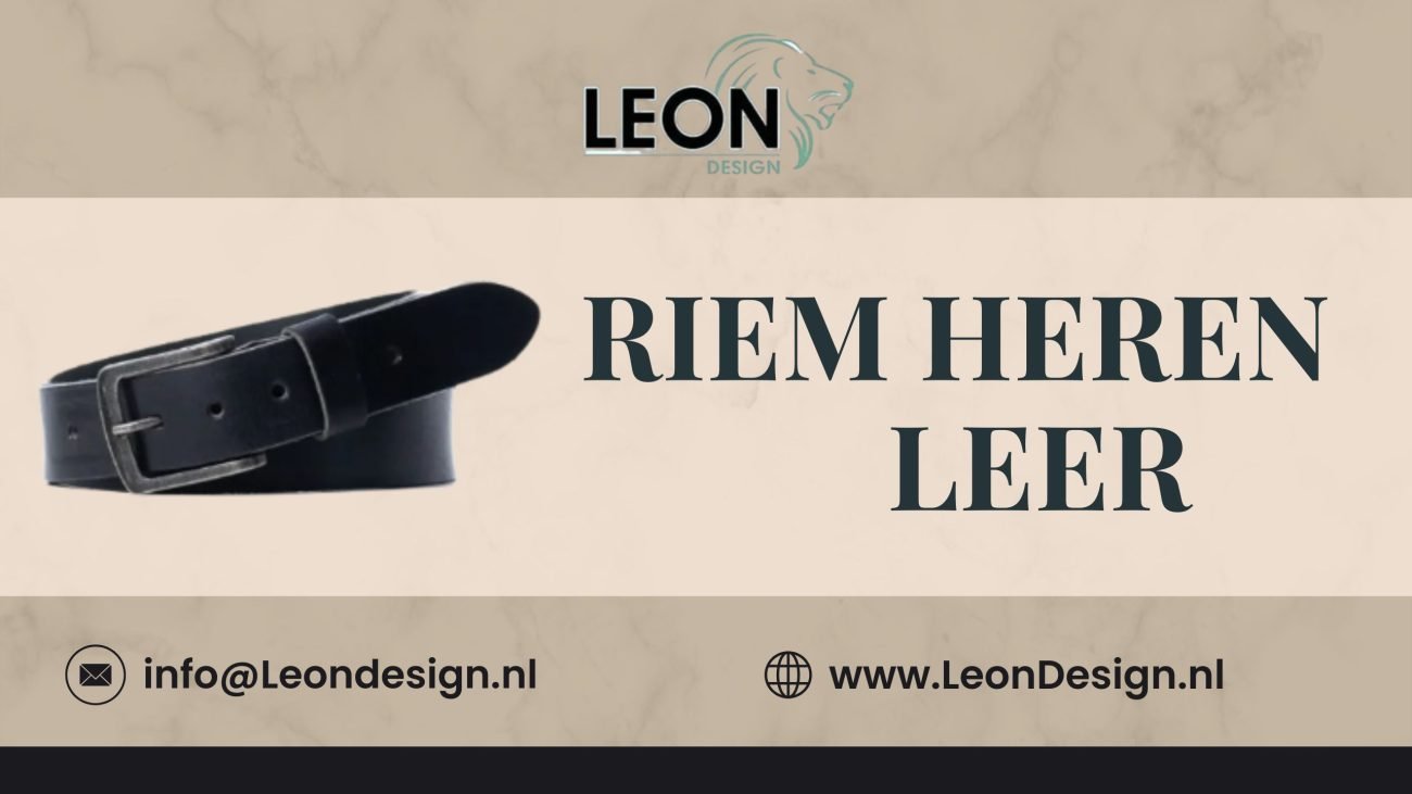 leren riem heren