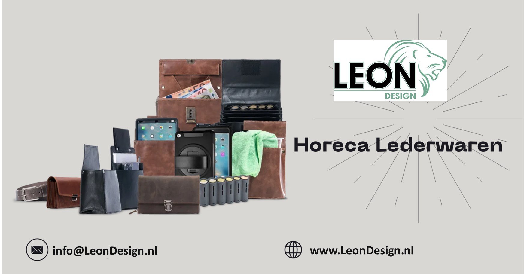 verbetering van de service met eersteklas horecalederwaren