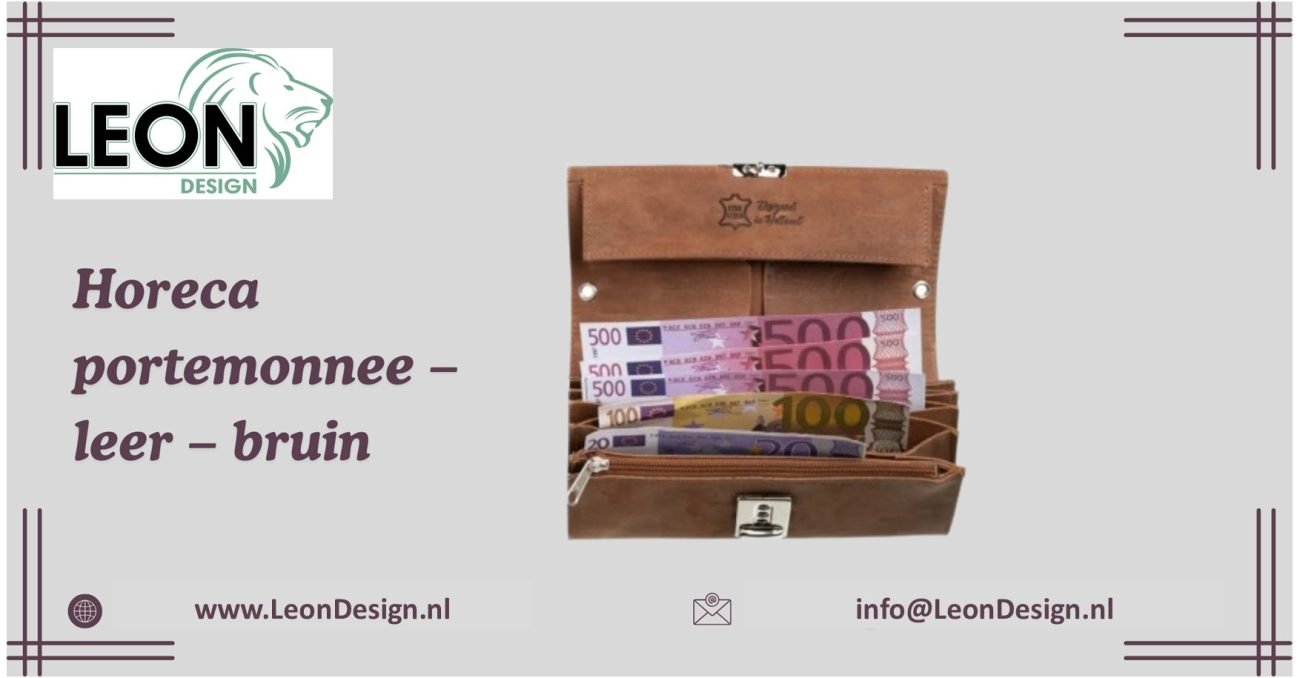 waarom leren horeca portemonnees essentieel zijn voor uw bedrijf