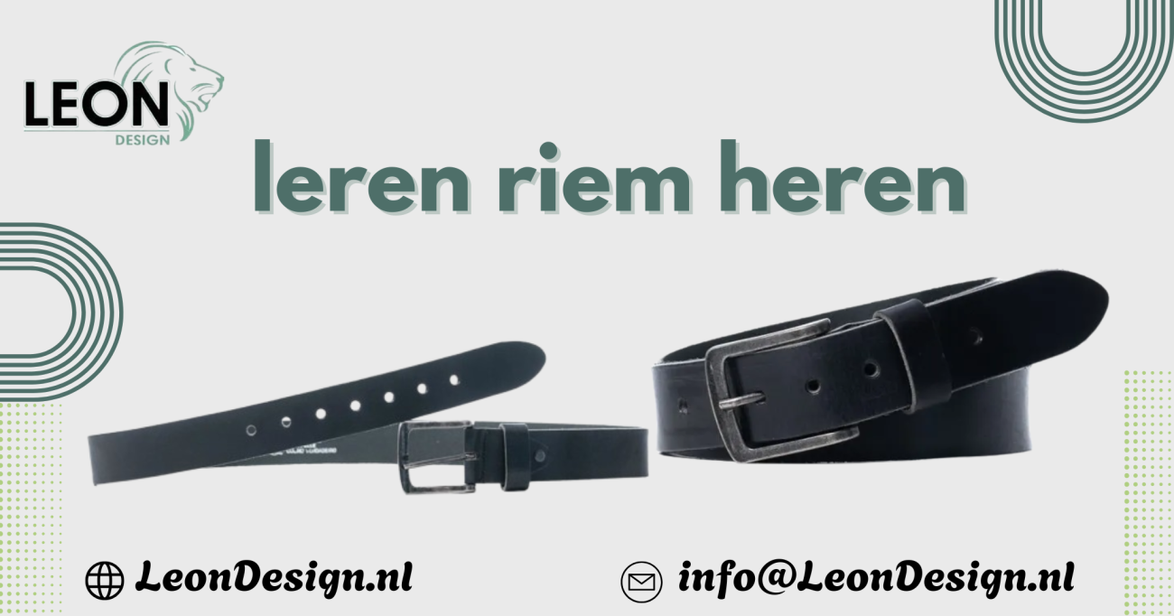 leren riem heren