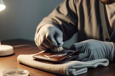 Reinigen met milde zeep buitenkant