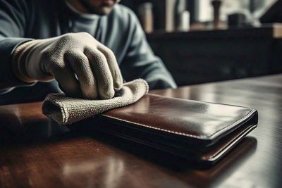 Het belangrijk van een zachte doek en een schone doek