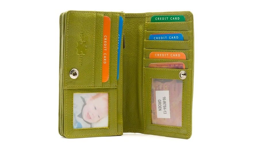 Echt Lederen Portemonnee