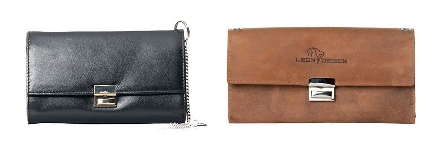 pasjeshouder Munten leer