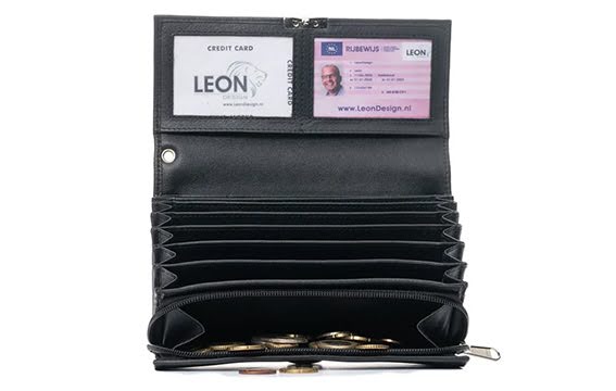 Ruime en veilige opbergvak portemonnee