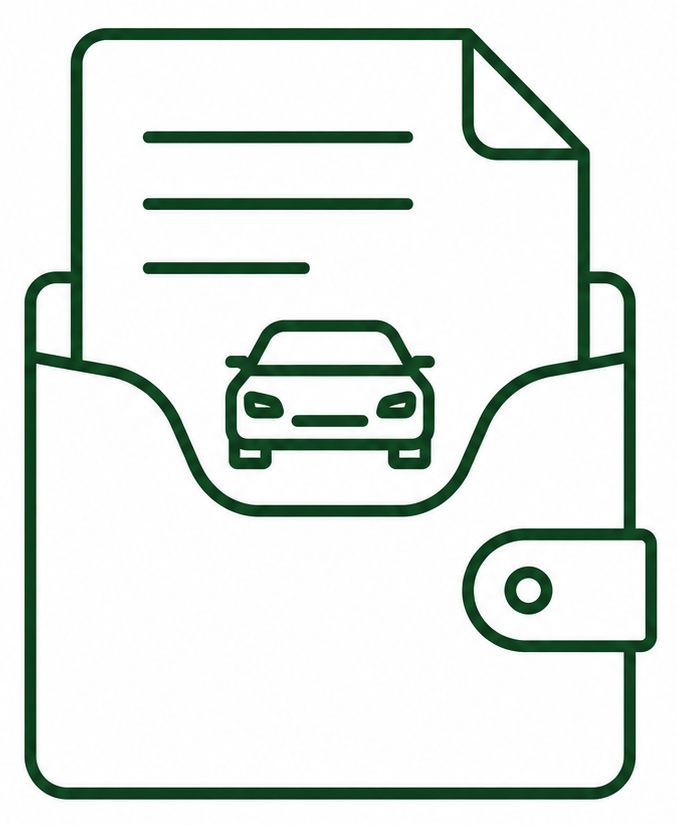 Autopapieren mapje